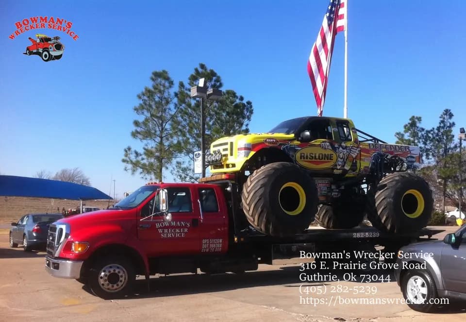 Bowmans Wrecker Service in Guthrie, OK