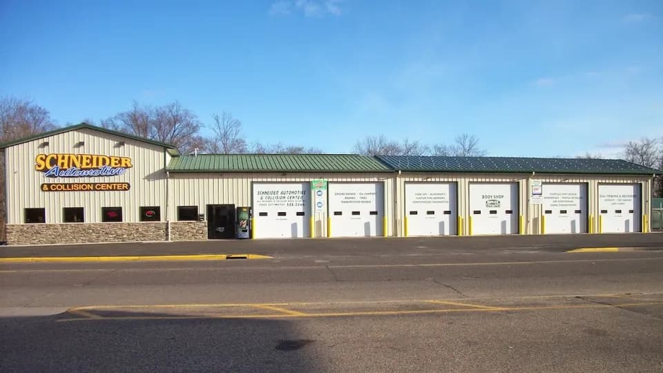 Schneider Automotive & Collision Center in Whitehall, WI
