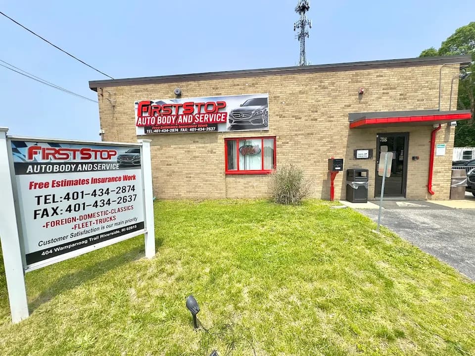 First Stop Auto Body & Service in Riverside, RI