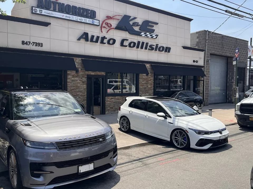 K & E Auto Body & Collision Center in South Richmond Hill, NY
