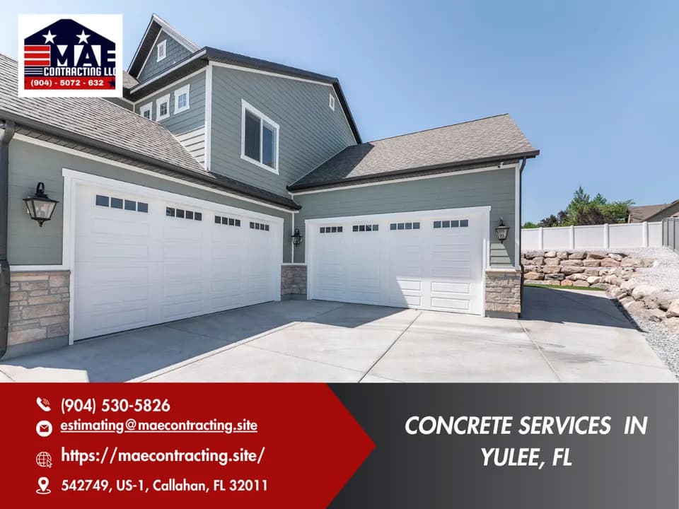 M.A.E Contracting- Florida Fence Pole Barn Concrete and Site Work Company Serving Florida and Southeast Georgia in Callahan, FL