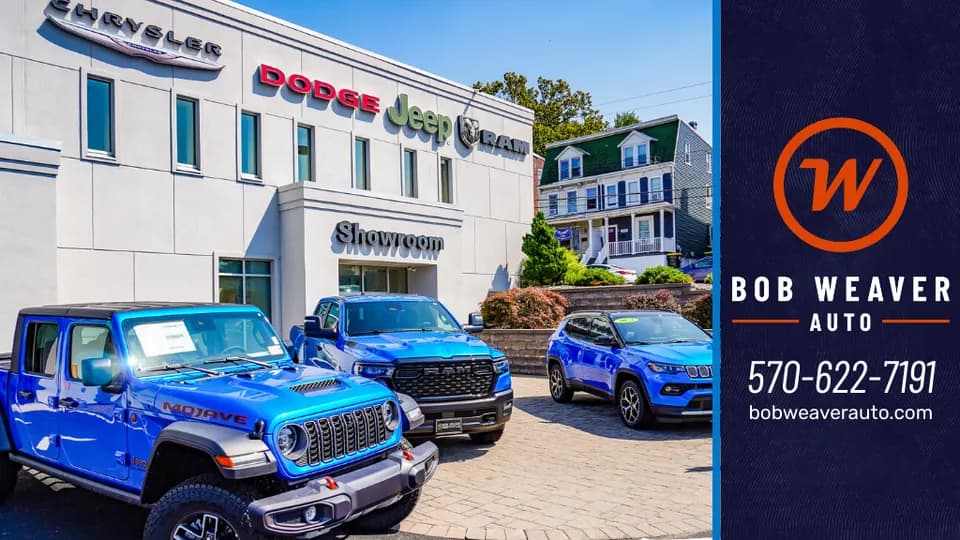 Bob Weaver Chrysler Dodge Jeep Ram in Pottsville, PA