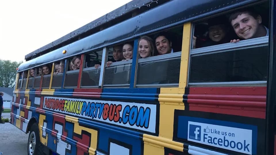 Partridge Family Party Bus in Hubertus, WI