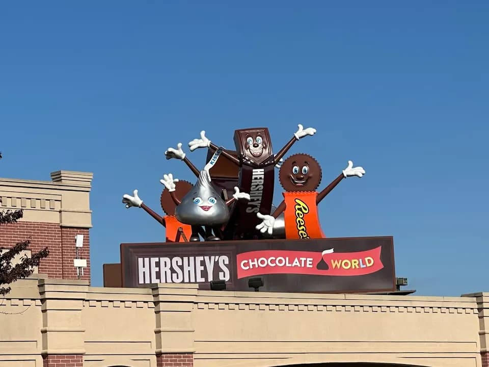 Hersheys Chocolate World in Hershey, PA
