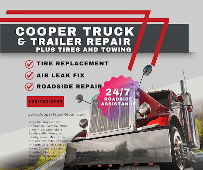 Cooper Truck & Trailer Repair Plus Tires and Towing in Augusta, GA